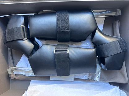 Rick Owens Black Open Splint Kiss Boots